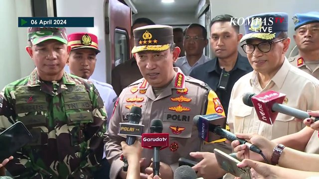 Momen Kompak Kapolri, Panglima TNI dan Menhub Sapa Pemudik di Stasiun Pasar Senen JAKARTA, KOMPASTV
