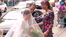 Teresa Urquijo llega a la iglesia para casarse con José Luis Martínez-Almeida