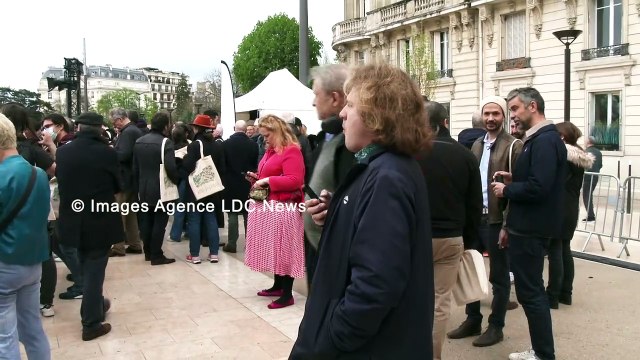 Porte Dauphine. Inauguration du prolongement du Tram T3b. Paris/France - 05 Avril 2024