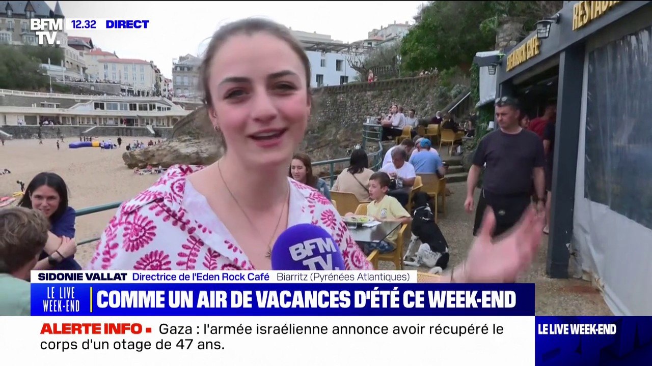 "On travaille quasiment aussi bien qu'un mois de juillet": la directrice de ce restaurant à Biarritz constate les effets de la météo sur la fréquentation
