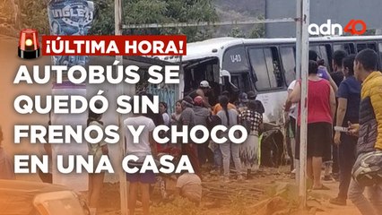 ¡última Hora! Se reporta un choque de autobús que transportaba peregrinos
