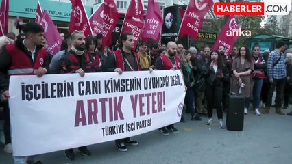 TİP, Beşiktaş'taki yangına ilişkin basın açıklaması yaptı