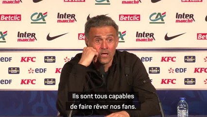 PSG - Luis Enrique veut tous les titres : “Nous sommes sur la bonne lancée”