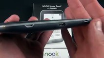 Barnes & Noble Nook Simple Touch with GlowLight： Unboxing & Review