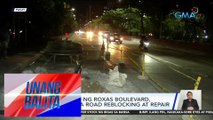 Ilang bahagi ng Roxas Boulevard, isasailalim sa road reblocking at repair | UB