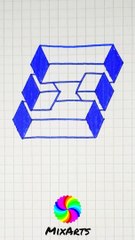 MixArts | How to Draw Aesthetic Figure Tutorial #art #3ddrawing #tutorial #aesthetic #principiante