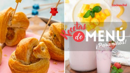 10 recetas para niños, ¡amarán el menú del día!