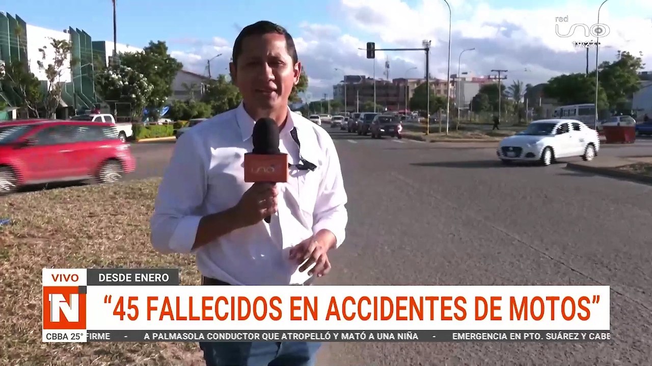 45 fallecidos en accidentes de motos