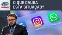 Usuários sofrem com instabilidade no WhatsApp e Instagram; Aros analisa