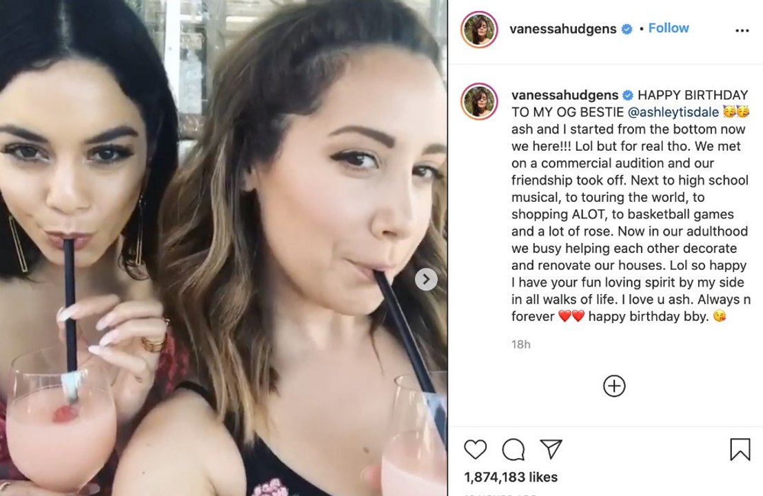 Ashley Tisdale and Vanessa Hudgens are "out of touch, out of sight, out of mind with each other