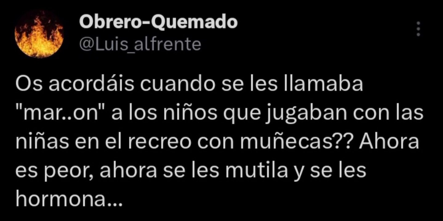 La ley Trans de Irene Montero es una barbaridad.