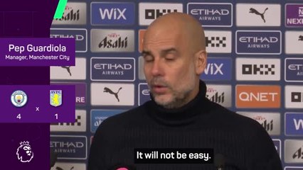 Guardiola gives honest opinion on Premier League title race