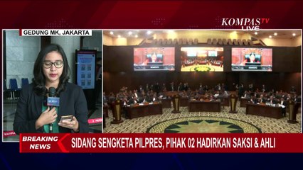 Sidang Sengketa Hasil Pilpres: Kubu Prabowo-Gibran Hadirkan 8 Ahli dan 6 Saksi