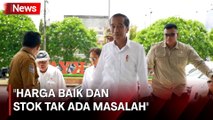 Tinjau Pasar Tanjung Bungur Jambi, Presiden Jokowi Pantau Harga dan Stok Beras