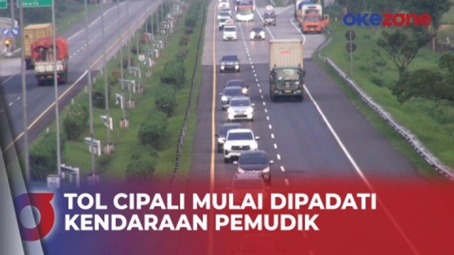 H-6 Lebaran, Arus Lalu Lintas di Tol Cipali Subang Meningkat Tajam