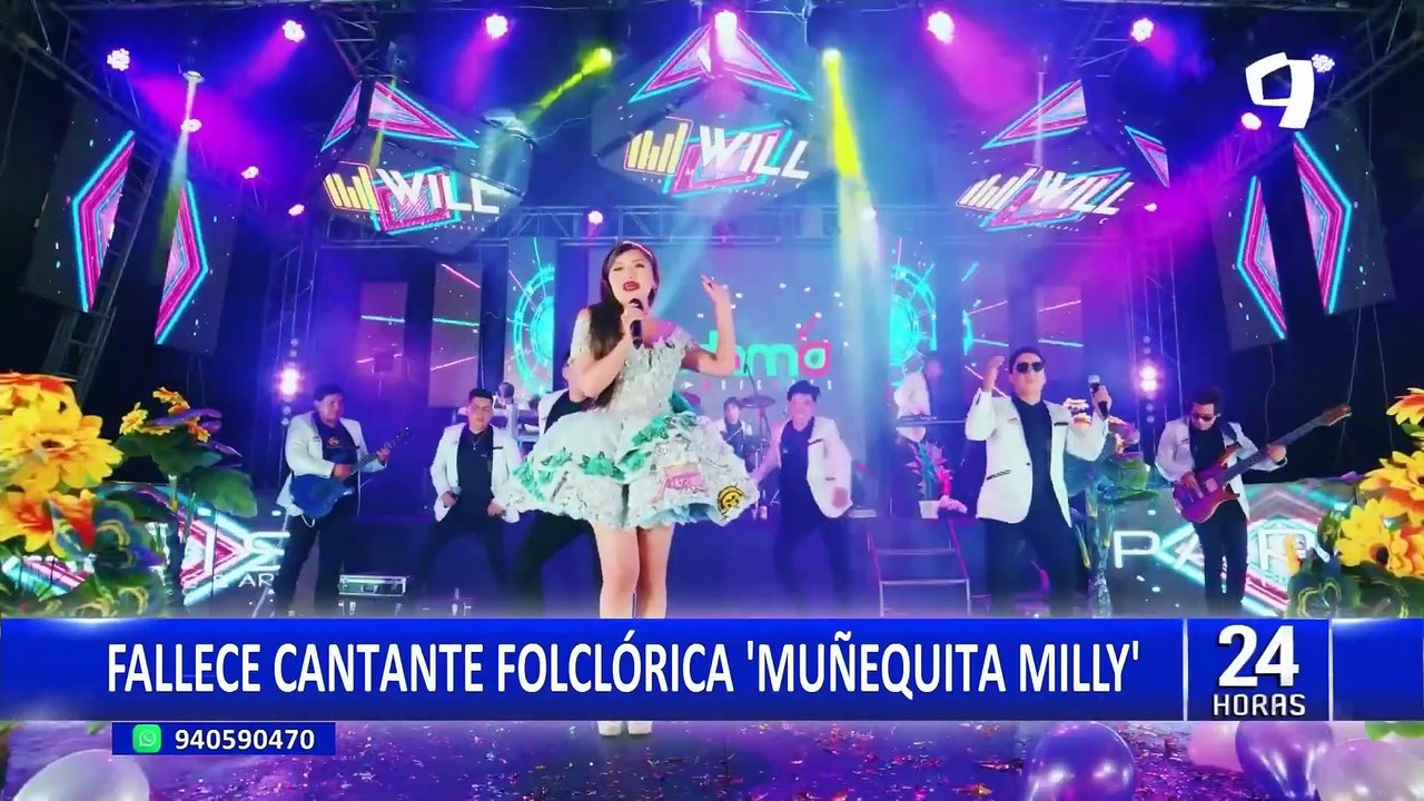 Muñequita Milly: continúan investigaciones en torno a la muerte de la artista