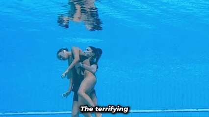 She SANK to the BOTTOM Anita Alvarez rescue #olympics2024 #artisticswimming