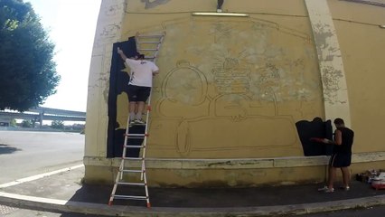 Murales in Time Laps