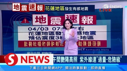 MOMENT: Taiwan quake rocks anchors during live broadcast