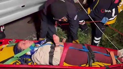 Manzarayı izlerken canından oluyordu