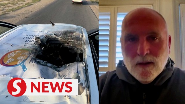 Chef Jose Andres says his aid workers were 'targeted systematically' in Israeli strike