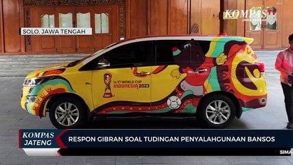 Respon Gibran soal Tudingan Penyalahgunaan Bansos