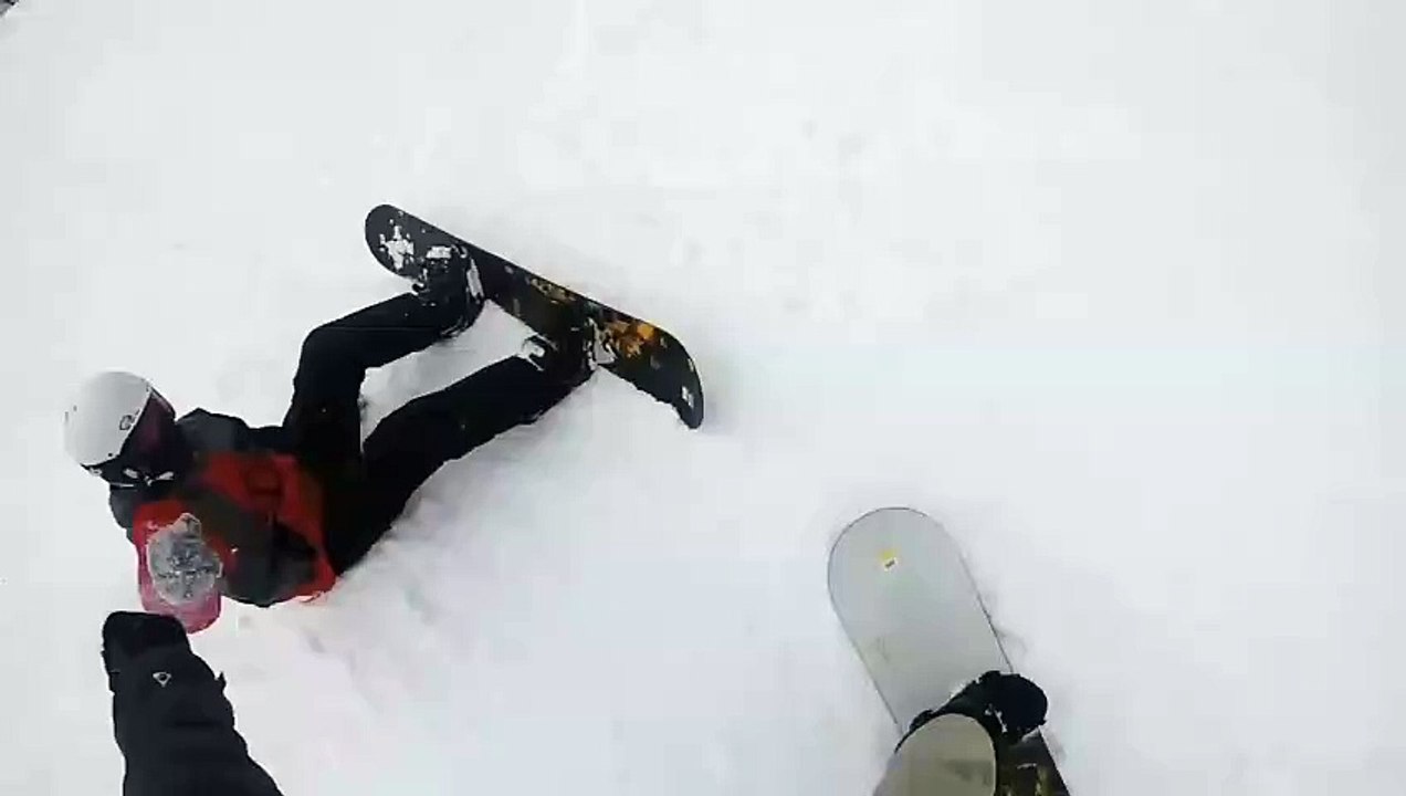 (2) Snow Boarding with my homies! 