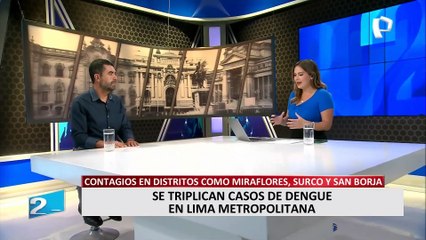 Omar Neyra: "El agua empozada es un caldo de cultivo de zancudos que transmiten el dengue"