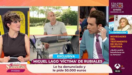 Sonsoles Ónega y Miguel Lago advierten del peligro que tiene hablar de los chanchullos de Luis Rubiales