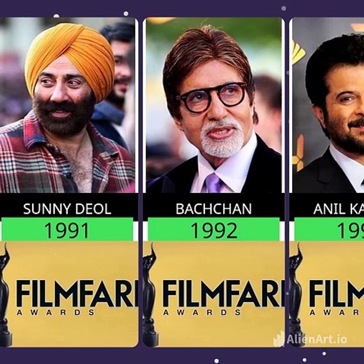 LES LAUREATS DU TROPHEES FILMFARE DEPUIS 1991