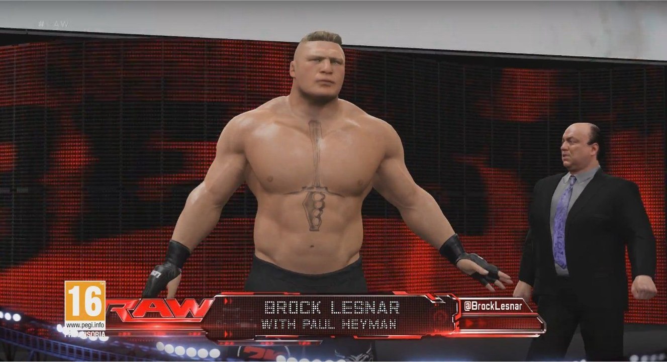 Brock Lesnar Entrance