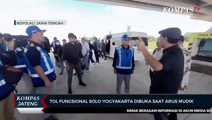 Tol Fungsional Solo-Yogyakarta Dibuka Saat Arus Mudik