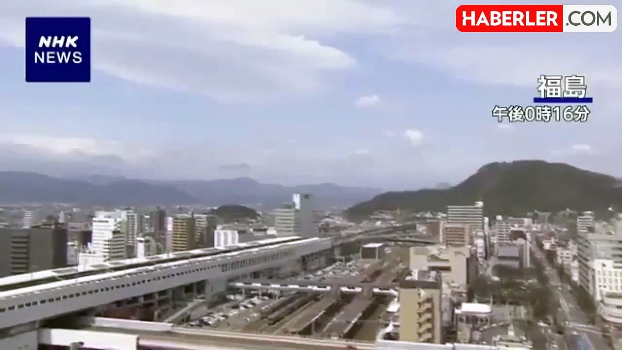 Japonya'da 6 büyüklüğünde deprem