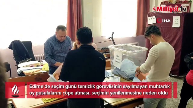 Film gibi olayın yaşandığı Edirne'de seçimler yenileniyor! Son sandıkta kriz