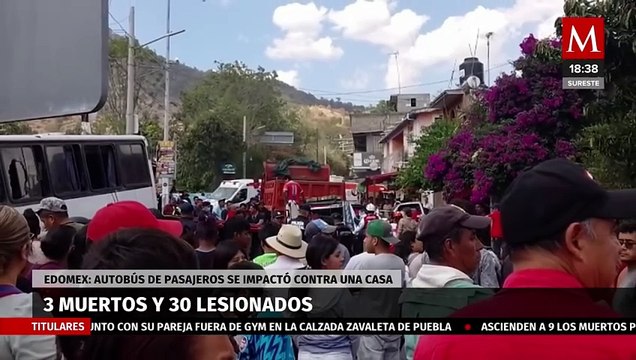 Trágico accidente automovilístico en el Estado de México resulta en la muerte de tres personas