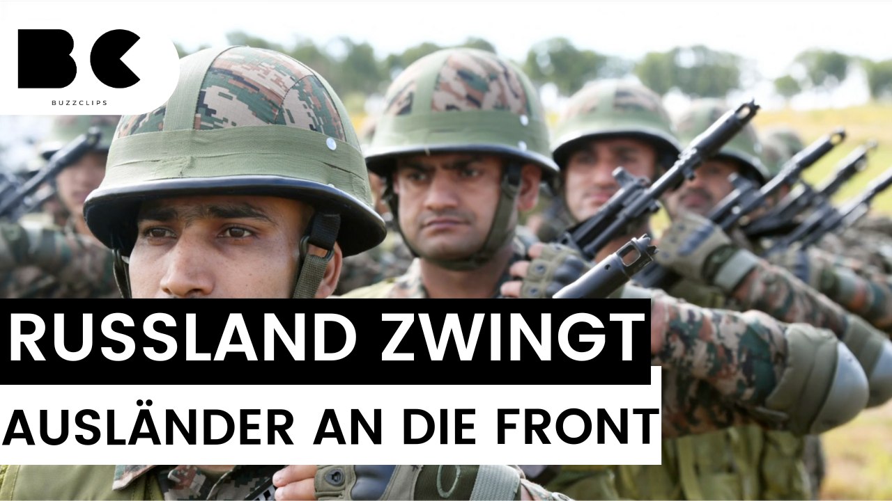 Russland erweitert Armee offenbar durch Menschenhandel