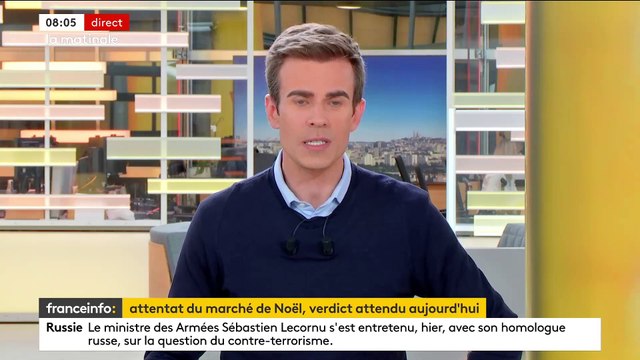 Après cinq semaines d’audience, la cour d’assises de Paris rend son verdict aujourd'hui contre quatre hommes, accusés d’avoir joué un rôle dans la préparation de l’attentat du marché de Noël de Strasbourg en 2018