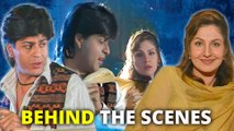 Shah Rukh Khan & Pooja Bhatt Shooting A Romantic Song For Film 'Chaahat' (1996) | Throwback Video