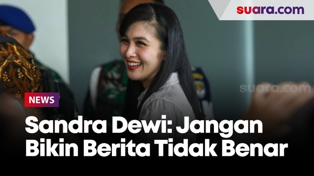 Selesai Diperiksa Kasus Korupsi Timah Harvey Moeis, Sandra Dewi: Jangan Bikin Berita-berita Tidak Benar