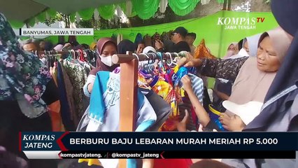 Berburu Baju Lebaran Murah Meriah Hanya Rp 5.000