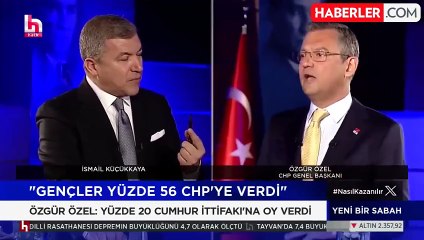 CHP lideri Özel: Gaziantep ve Samsun'da 1'nci parti olmadan siyaseti bırakırsam gözüm açık gider