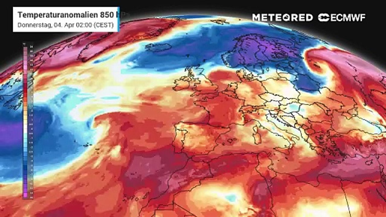 Eine gigantische Wärmeblase erreicht Deutschland am ersten Aprilwochenende! Der Aprilsommer kommt.