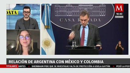Manuel Adorni habla sobre lo dicho de Milei de los presidentes de Colombia y México | La Data