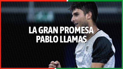 La gran promesa del tenis español, Pablo Llamas
