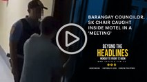 Barangay Councilor, Sk Chair Caught Inside Motel In A 'meeting'