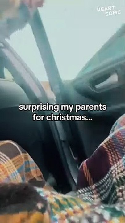 Epic Surprise | Home for the Holidays! Daughter Crashes Dad's Day