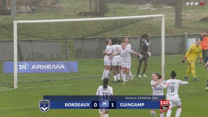 J14 I FC Girondins de Bordeaux - EA Guingamp (1-1), le résumé   D1 Arkema I FFF 2023-2024