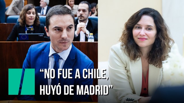 Lobato carga duramente contra Ayuso: Usted no fue a Chile, usted huyó de Madrid. Huyó de los fraudes fiscales