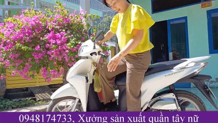 các kiểu quần tây nữ công sở đẹp hiện nay
