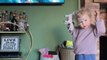 Watch adorable Manchester tot perfectly mimic Gladiators poses in front of TV